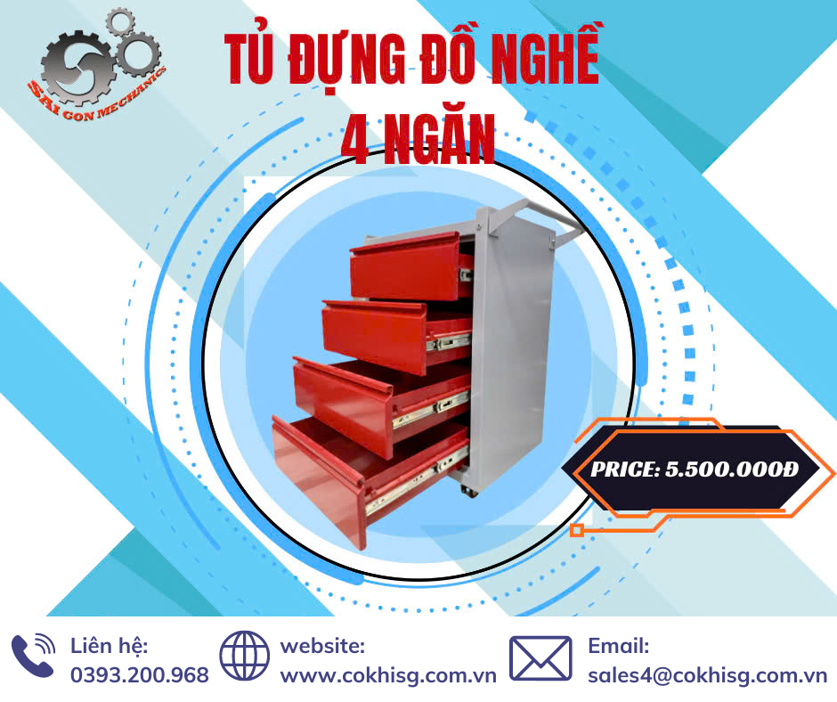 Tủ đồ nghề nhiều ngăn